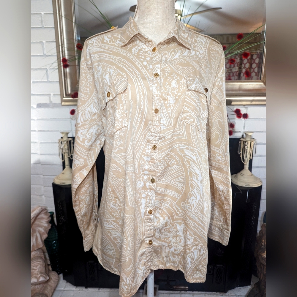 🔥Jaclyn Smith vintage 90’s Blouse